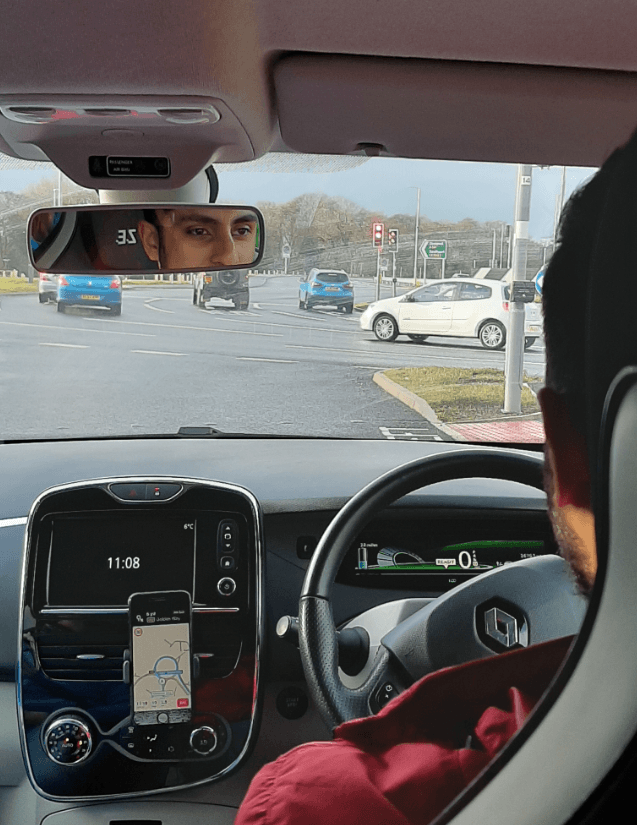 Shabaz Mahmood Driving