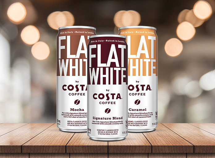 three Cans of Flat White