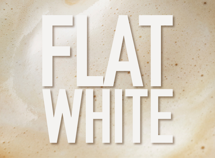 Flat White coffee