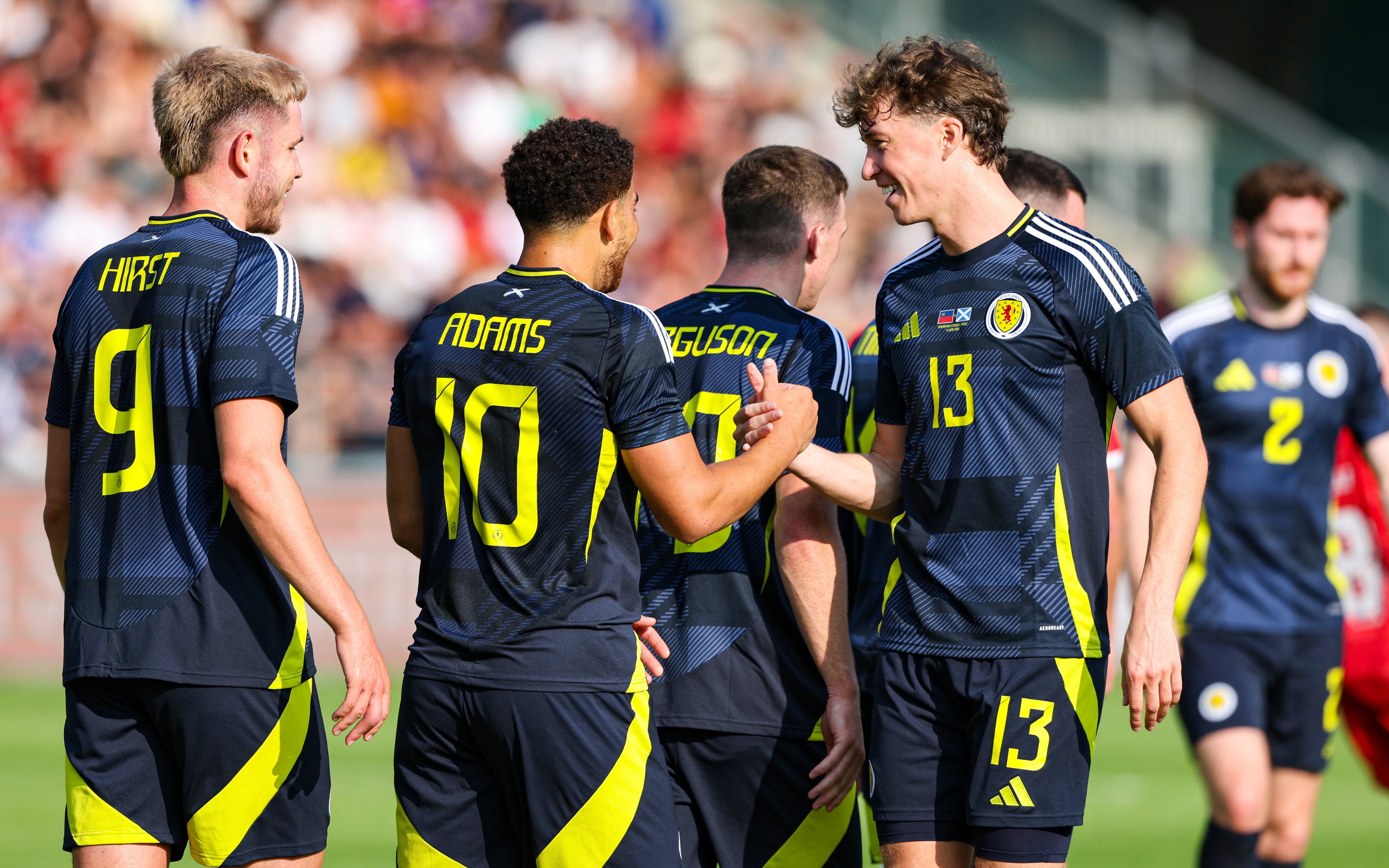 Image: Ché Adams grabs a hat-trick as Scotland secure comfortable friendly win in Liechtenstein [Mig