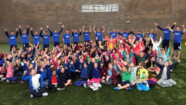 Image: Tesco Bank Football Challenge hits Lennoxtown [Migrated]