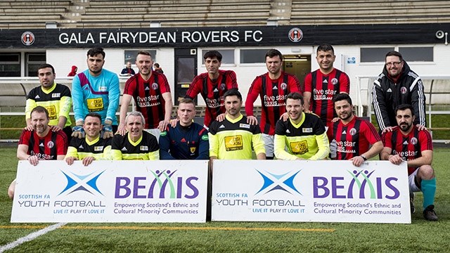 Image: Diversity & Inclusion team promote strategy update at Gala Fairydean Rovers FC [Migrated]