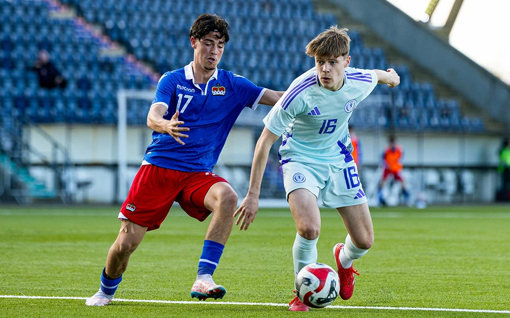 Image: Neil MacFarlane's Scotland Men's Under-19s back in action with Slovenia Nations Cup tournamen