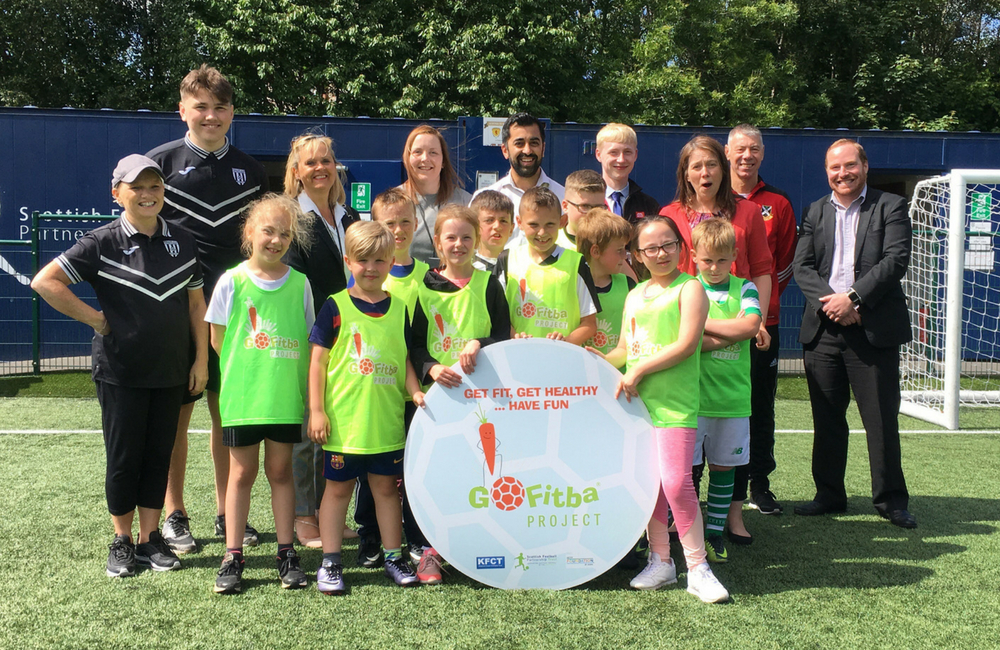 Image: Schoolchildren learn healthier lifestyles through Pollok United [Migrated]