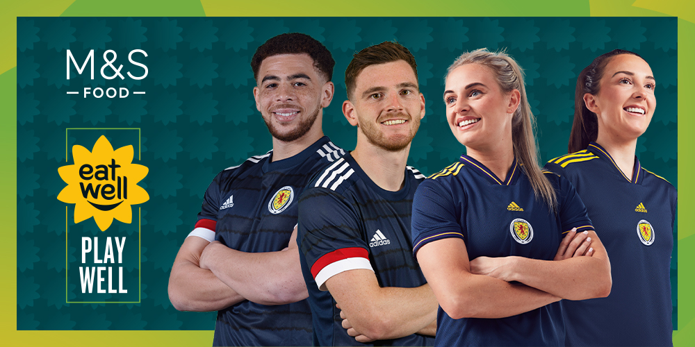 Image: Scottish FA partners with M&S Food on a healthy eating mission [Migrated]