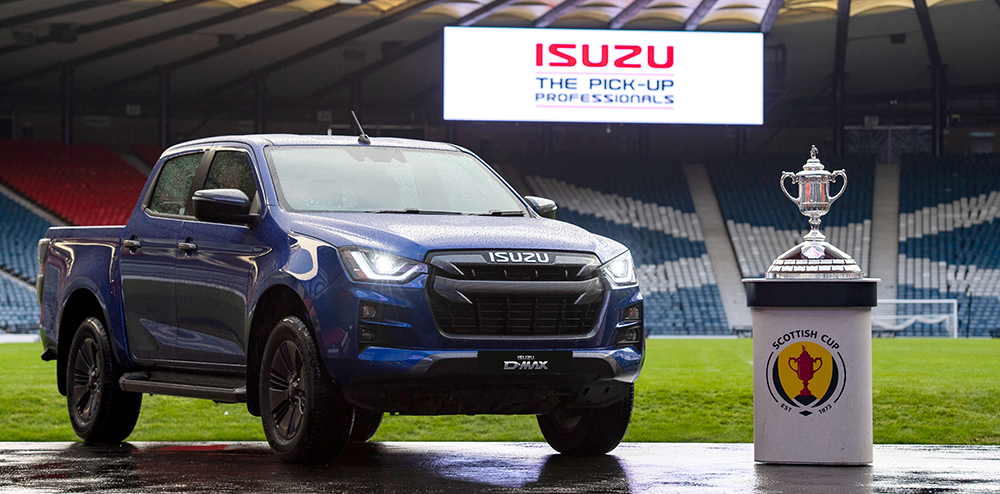 Image: Isuzu named official Commercial Vehicle Partner for Men’s Scottish Cup [Migrated]