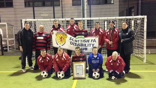 Image: Disability Football on rise in Central Scotland [Migrated]