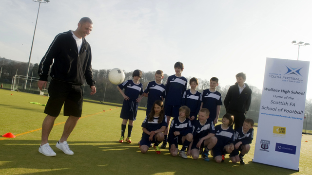 Image: SPL star visits Wallace High School of Football [Migrated]