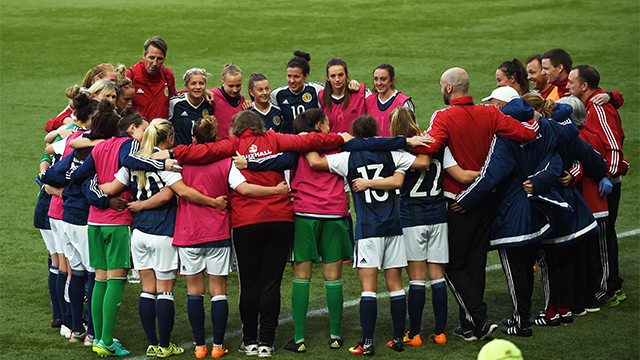 Image: Scotland narrowly lose out to Sweden [Migrated]