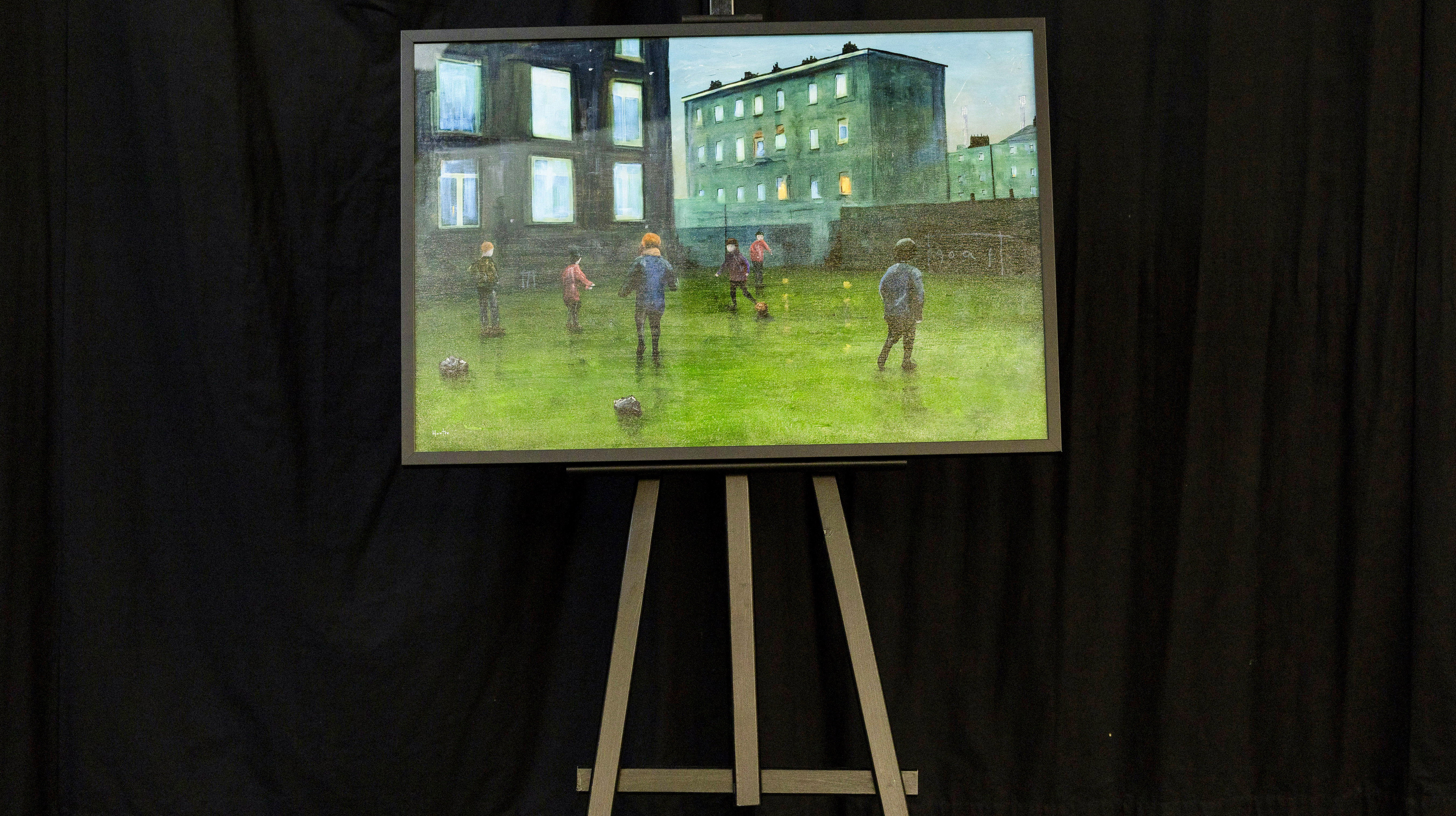 Image: Scottish FA to display painting as testimonial to those personally affected by non-recent sex