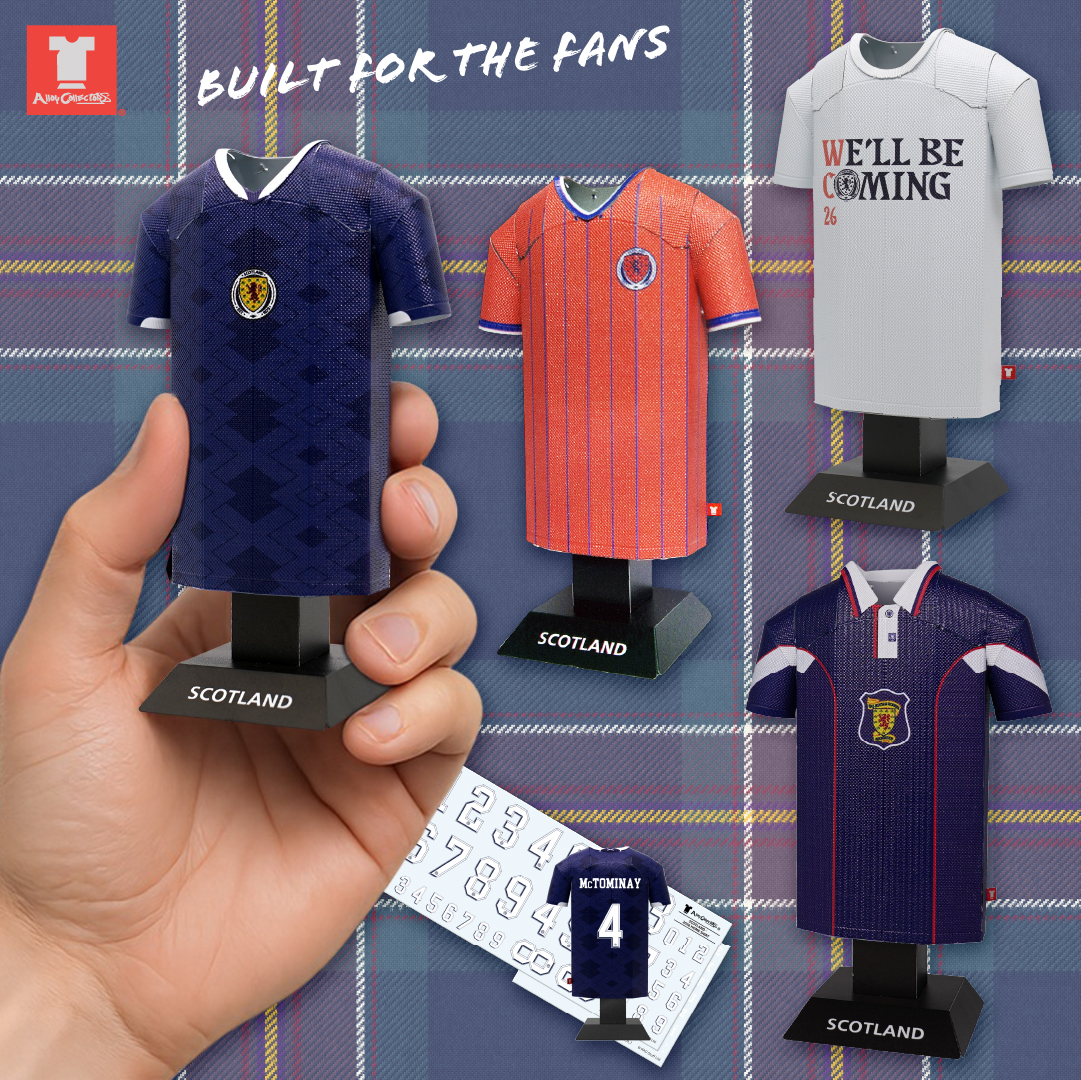 Image: OFFICAL SCOTLAND ALLOY SHIRTS