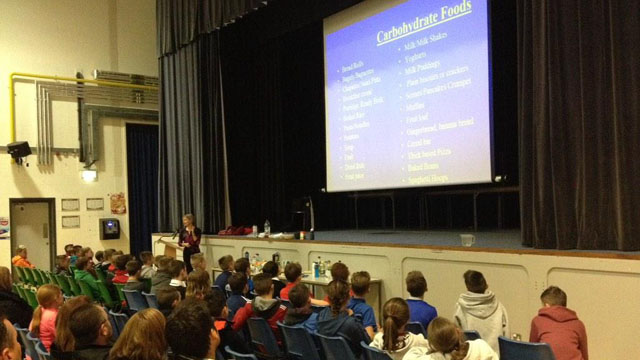 Image: Players learn about the value of nutrition [Migrated]
