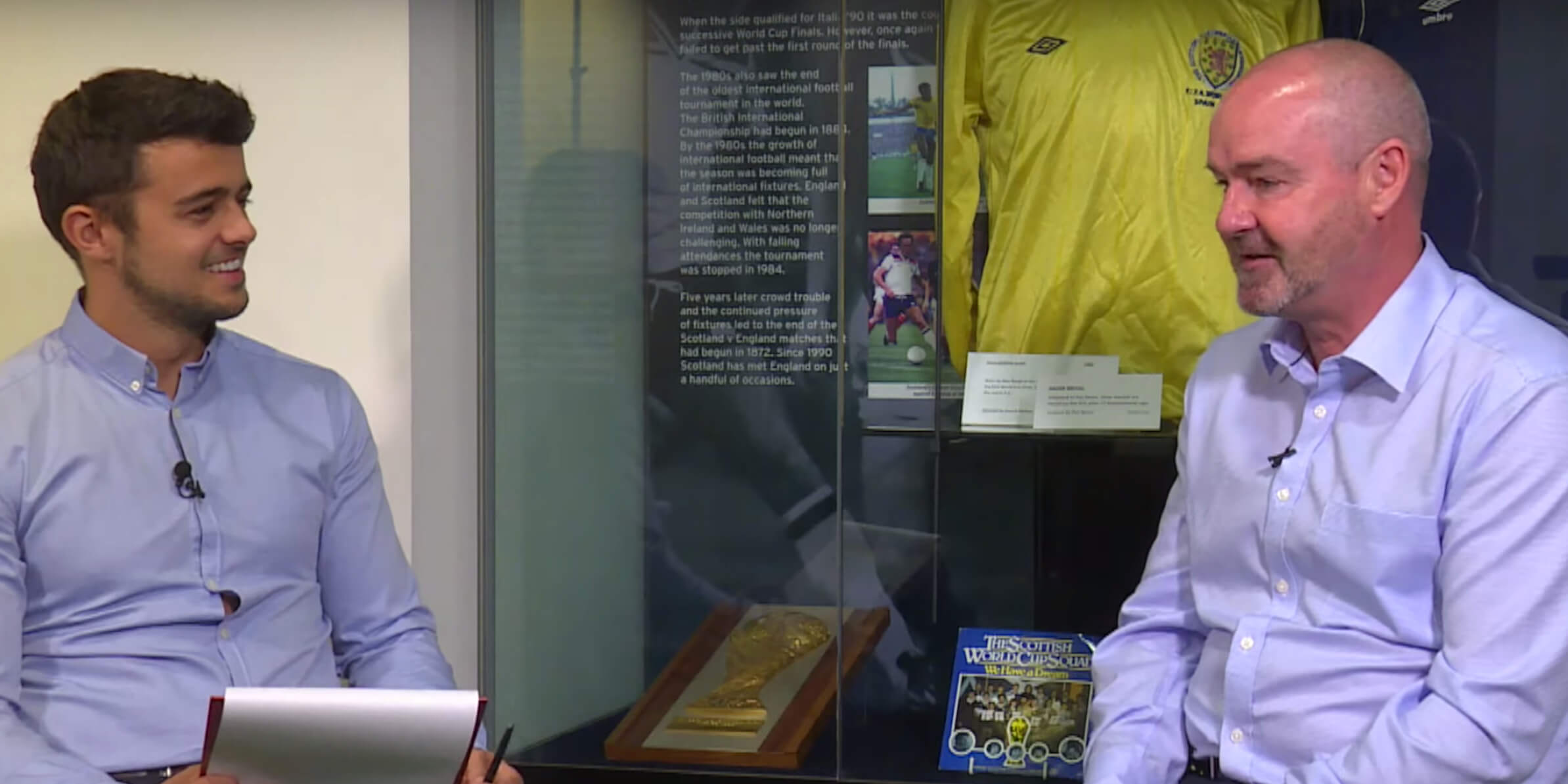 Image: Steve Clarke joins the Official Scotland Podcast [Migrated]