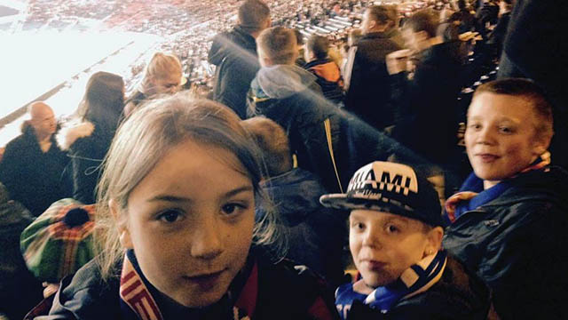 Image: Youth Groups enjoy night to remember at Hampden [Migrated]