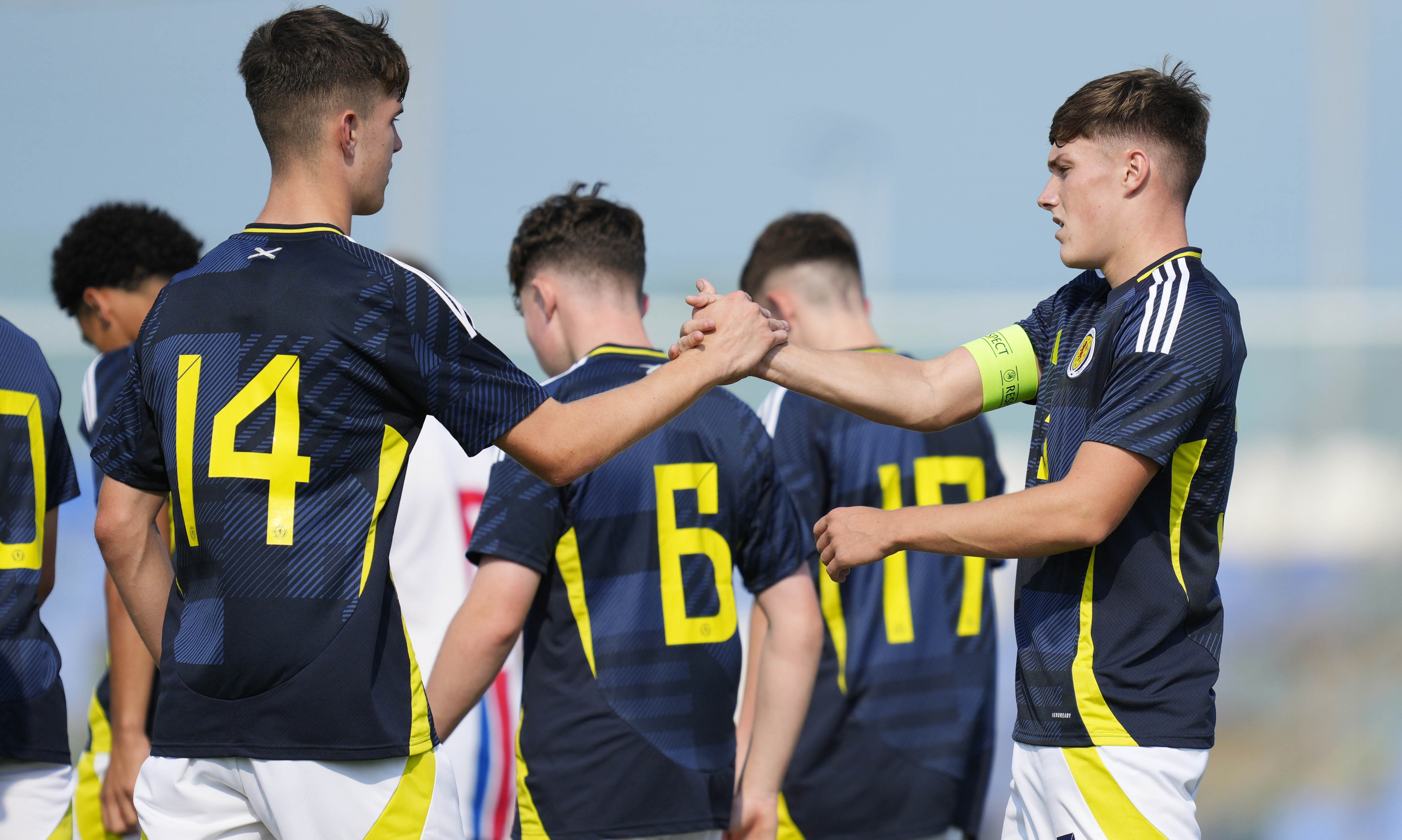 Image: Scotland Men's Under-16s gear up for Victory Shield with Faroe Islands win and narrow defeat 
