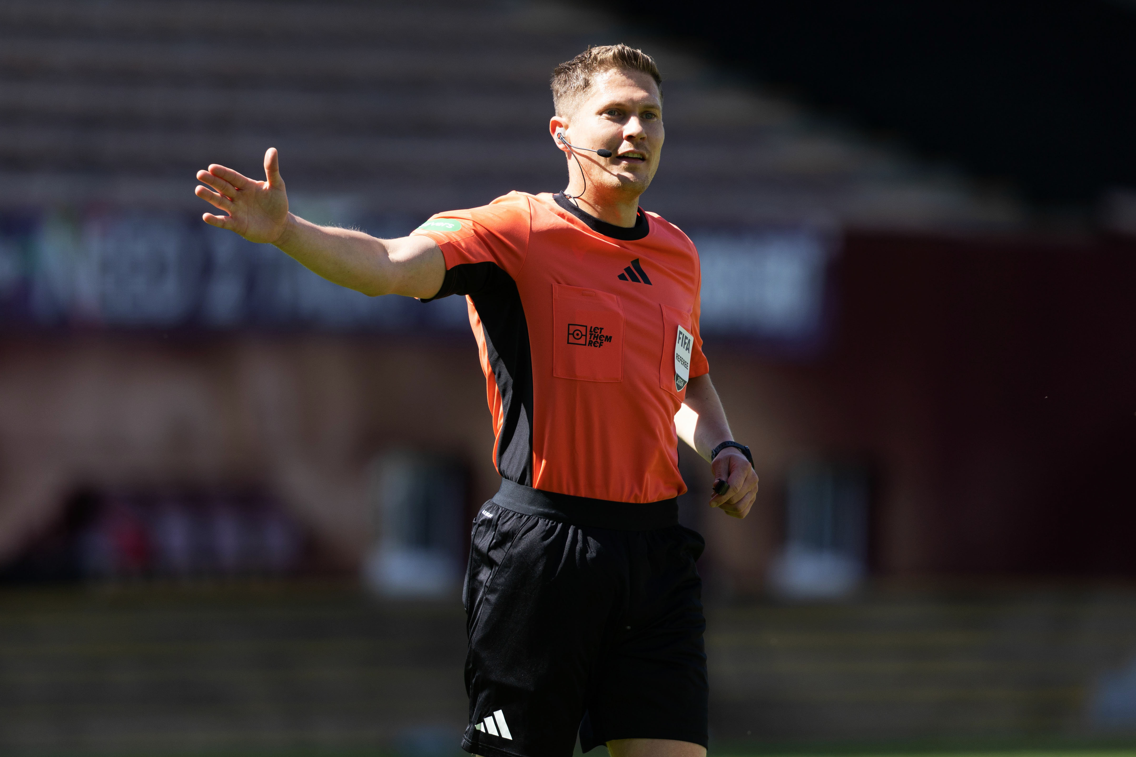 Image: Find out more about becoming a referee.