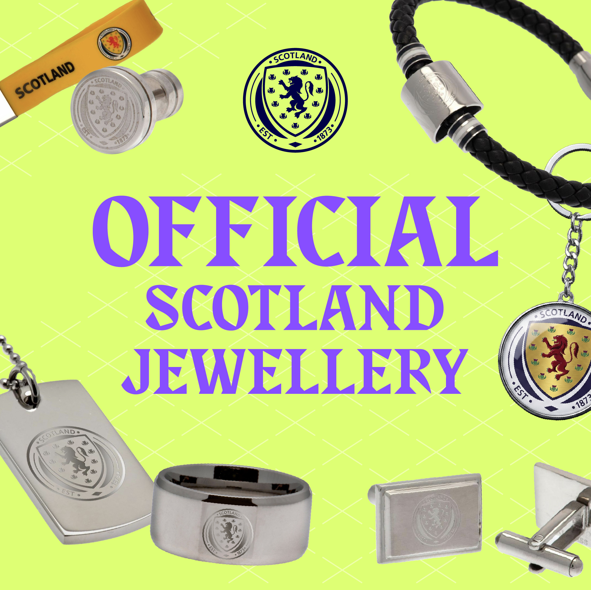 Image: OFFICIAL SCOTLAND JEWELLERY