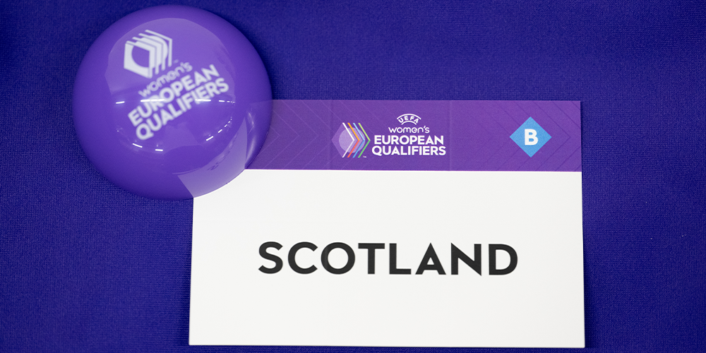 Image: Scotland drawn into Group B4 for Women's European Qualifiers for 2027 FIFA Women's World Cup 