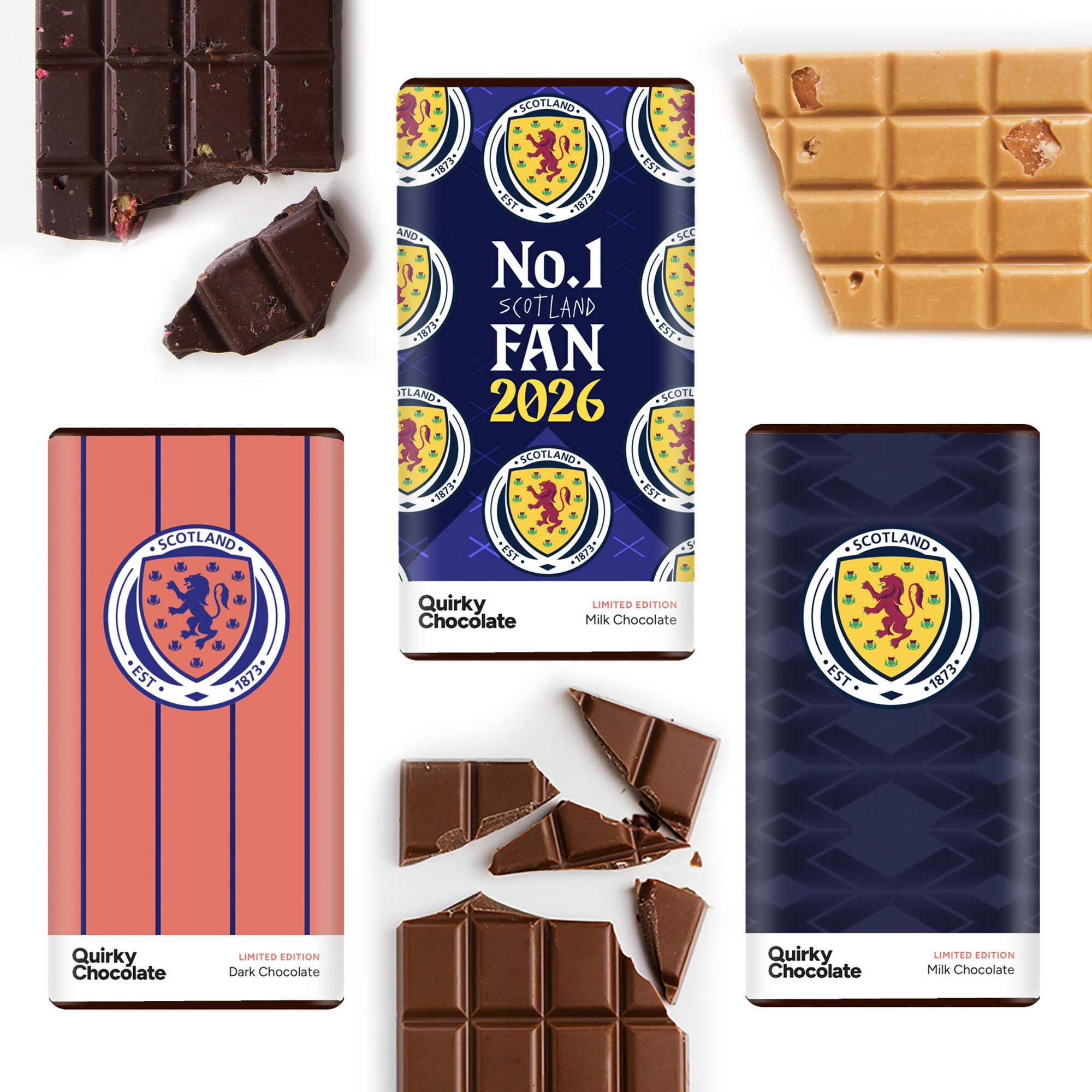 Image: OFFICIAL SCOLAND FOOTBALL CHOCOLATE