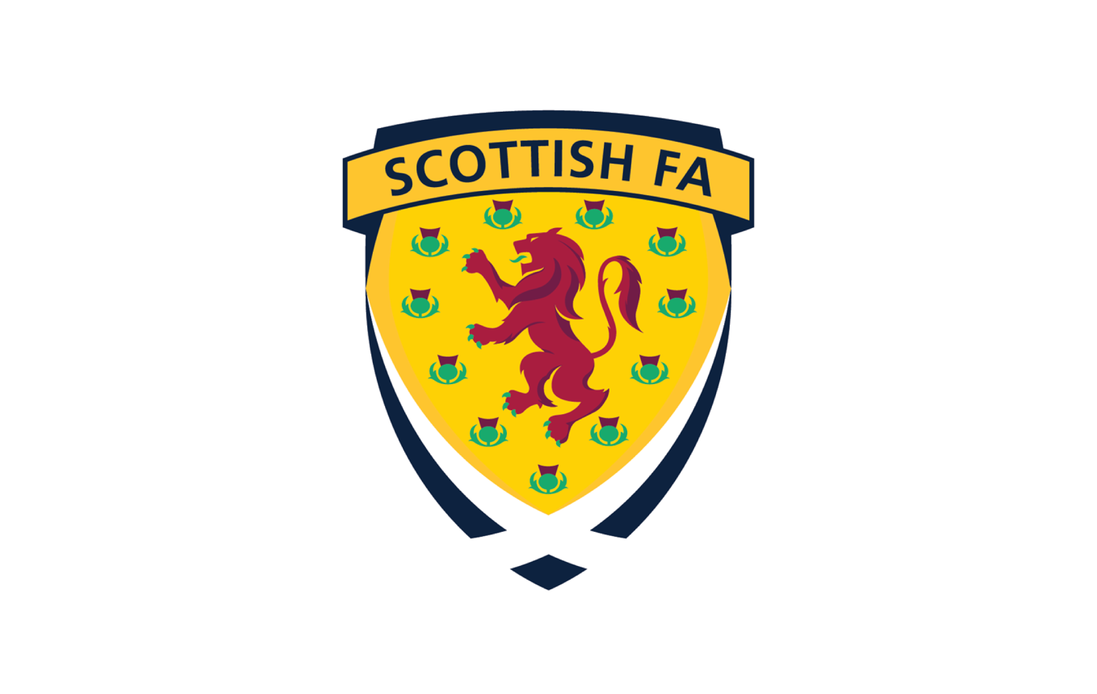 Scottish FA Crest on White