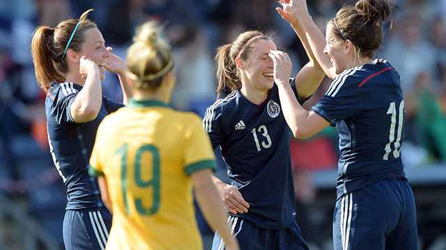 Image: Jane Ross nets for Scotland in 1-1 draw [Migrated]