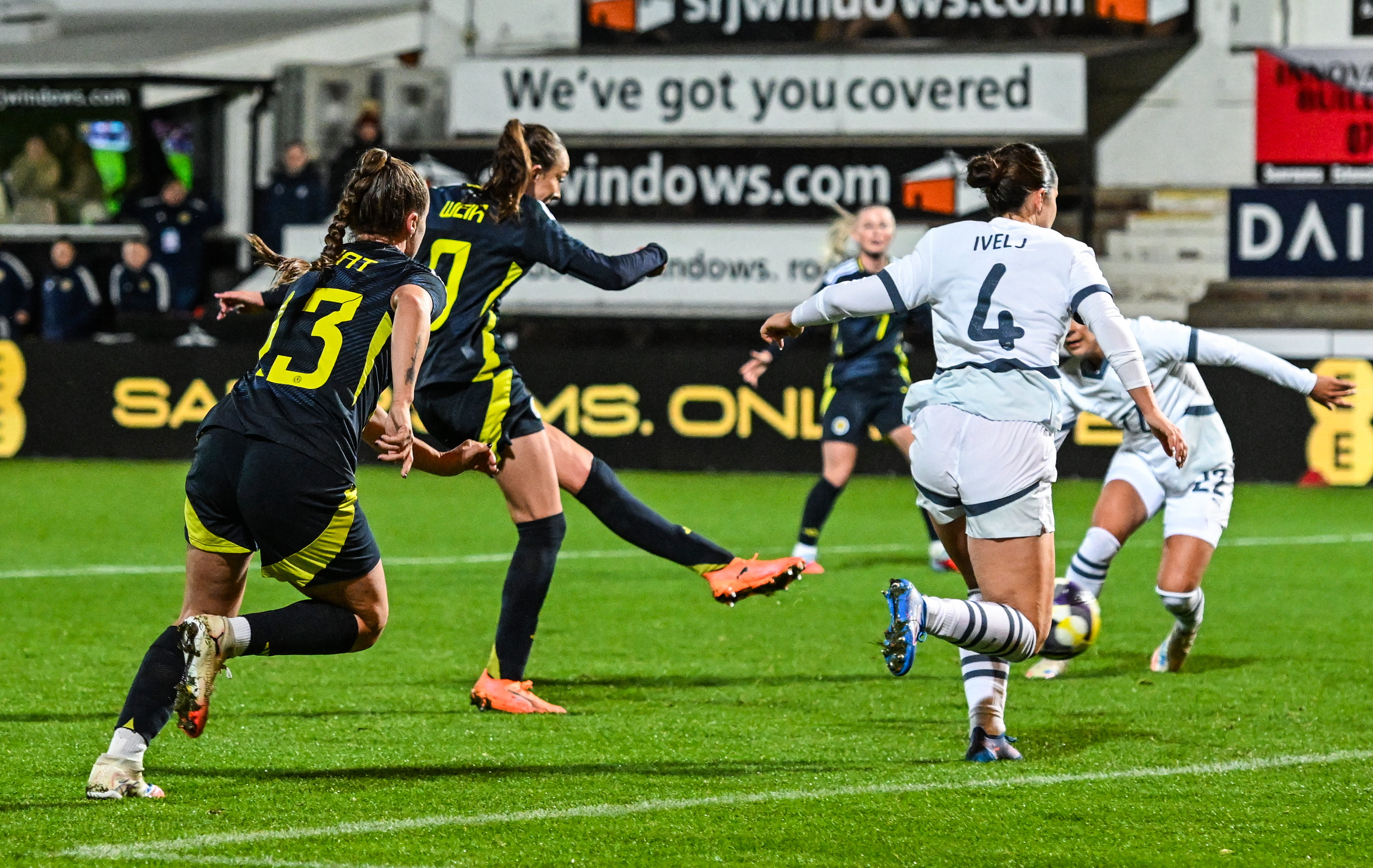 Image: Scotland edged out against Switzerland [Migrated]