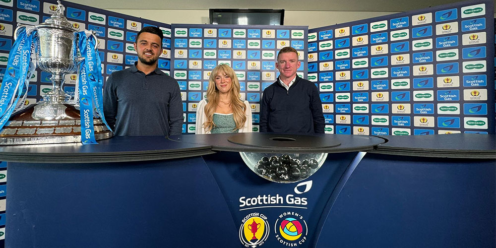 Image: Scottish Gas Scottish Cup Preliminary Round Draws conducted for men’s and women’s competition
