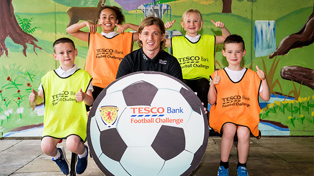 Image: Gauld goes back to school with Tesco Bank [Migrated]