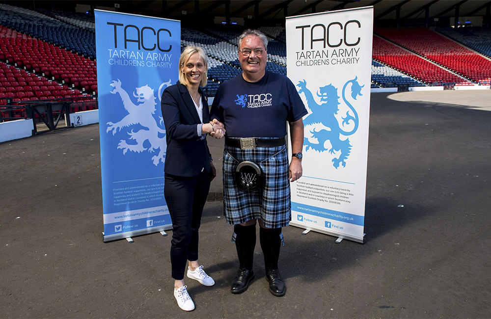 Image: Shelley Kerr named Tartan Army Children’s Charity Patron [Migrated]