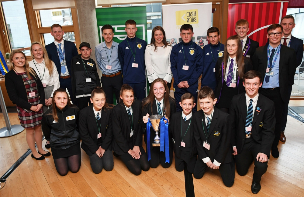 Image: Scottish FA youth initiatives showcased at Scottish Parliament [Migrated]