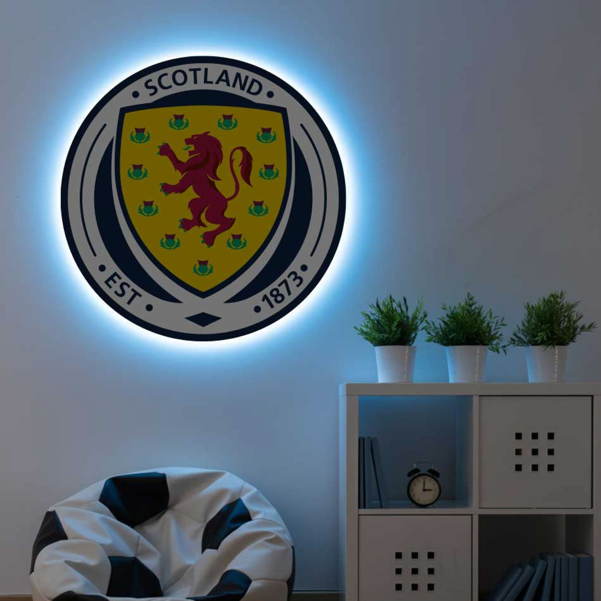 Image: OFFICIAL SCOTLAND WALL STICKERS
