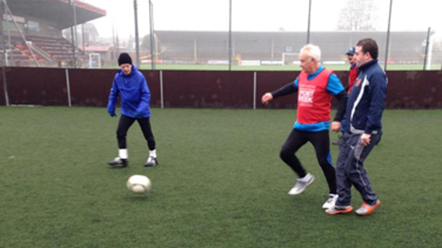Image: Walking football taking off at Ochilview [Migrated]