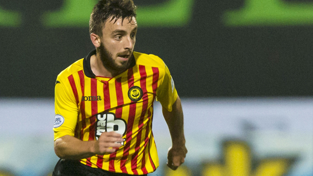 Image: Steven Lawless (Partick Thistle) issued with complaint [Migrated]