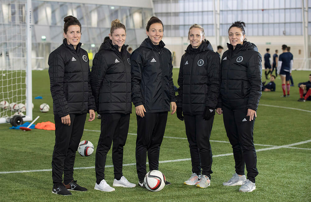 Image: Female internationalists start their coaching journey [Migrated]