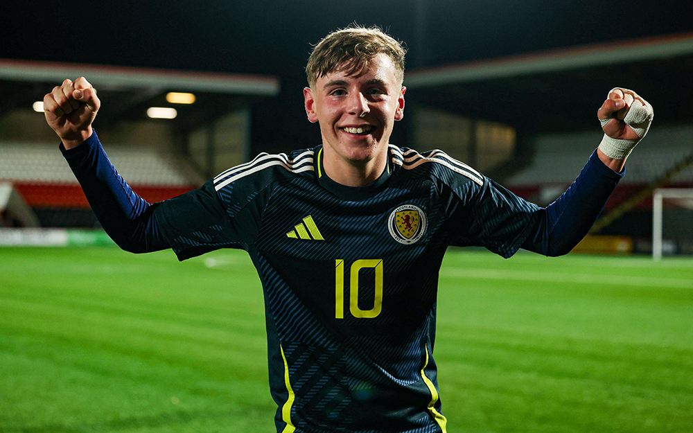 Image: Scotland Men's Under-17s kick off UEFA EURO 2026 qualifiers with last-gasp win over England [