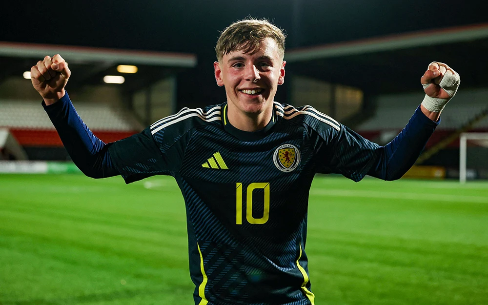 Image: Scotland Men's Under-17s kick off UEFA EURO 2026 qualifiers with last-gasp win over England [