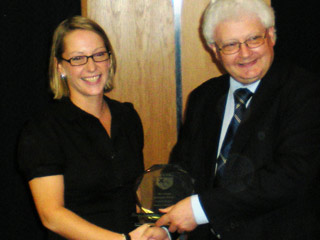 Image: DFDL volunteer presented with SYFA award [Migrated]