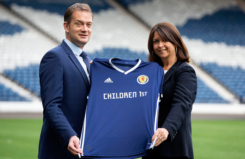 Image: Scottish FA announces new charity partnership with Children 1st [Migrated]