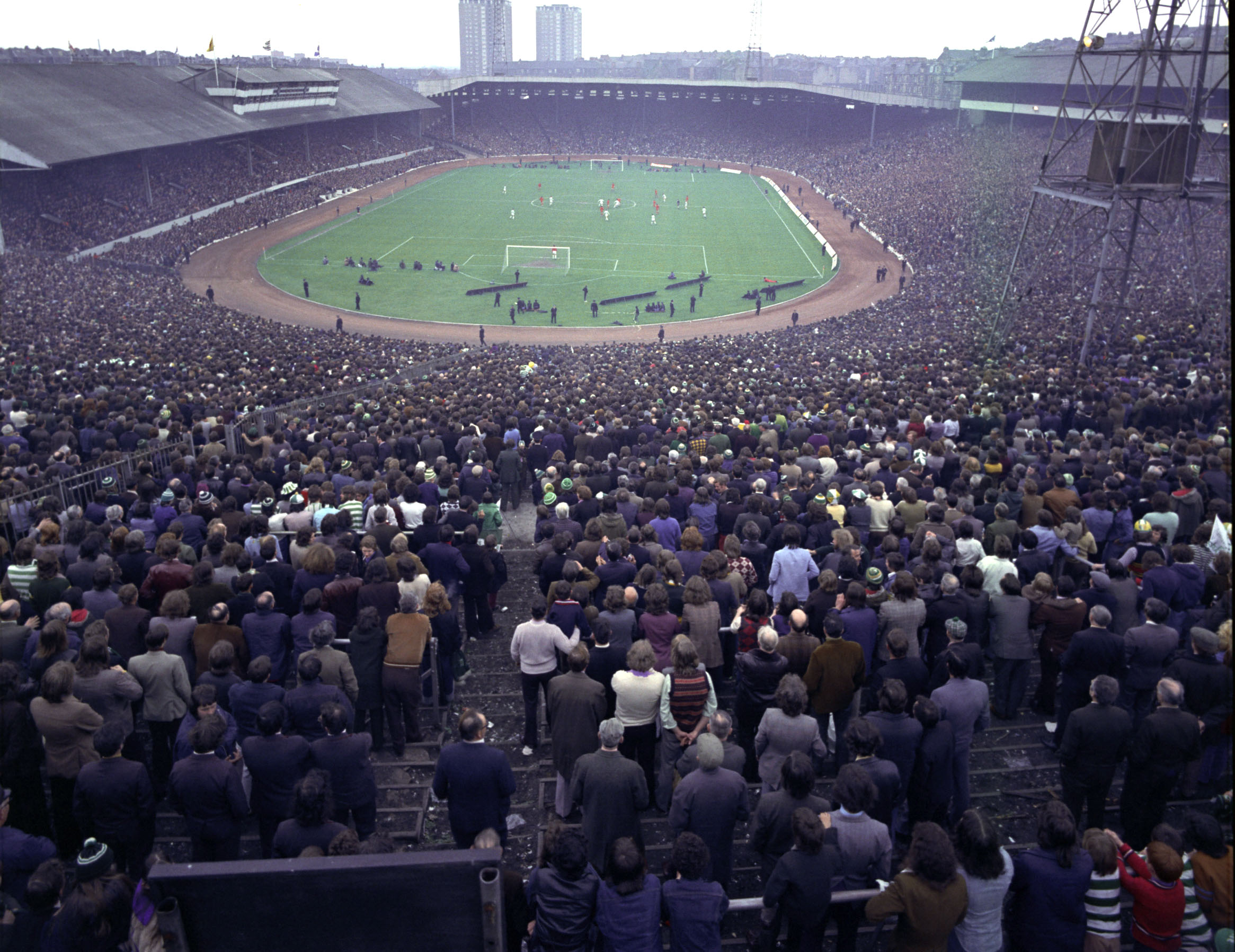 Image: Celtic v Dundee United at Hampden Park 1973-74