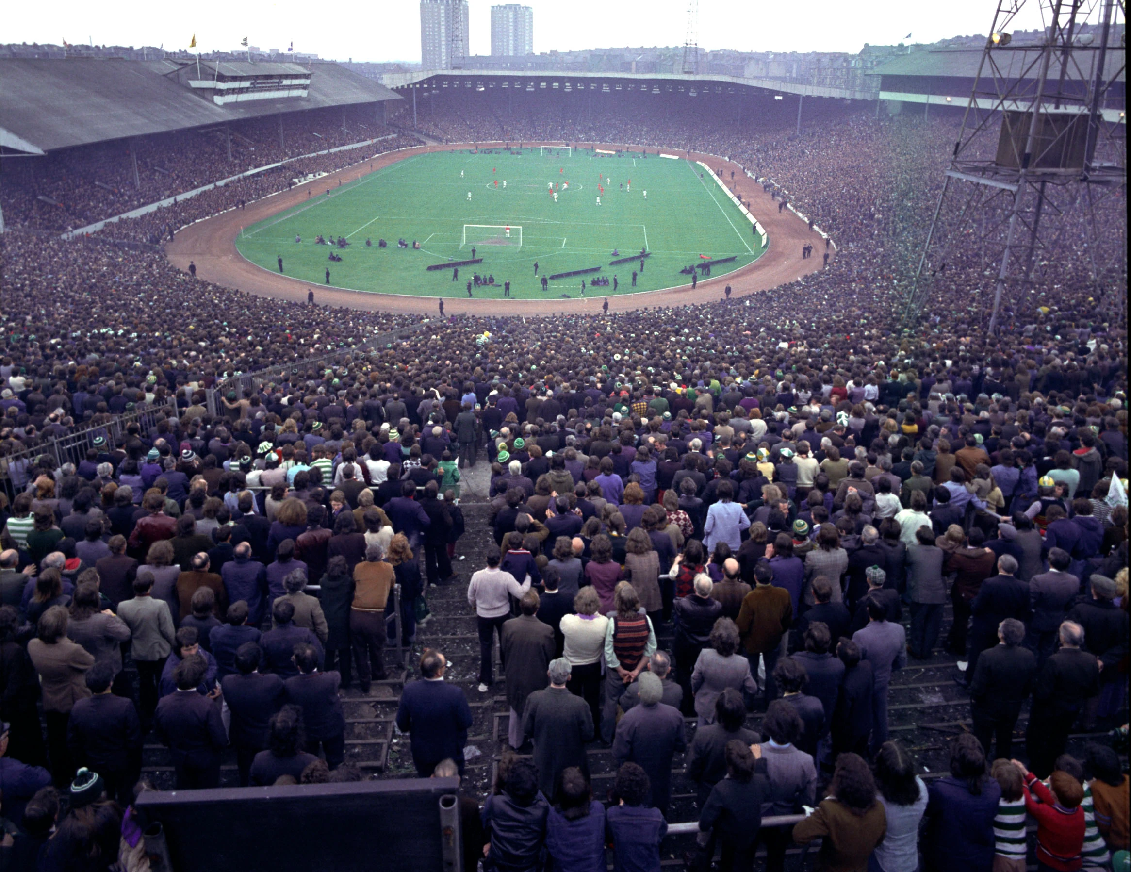 Image: Celtic v Dundee United at Hampden Park 1973-74