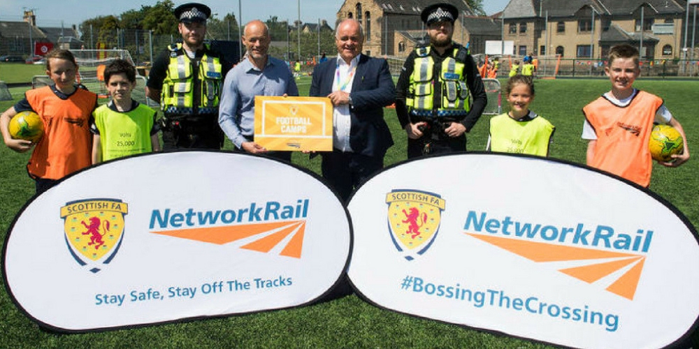 Image: Scottish FA and Network Rail partnership delivers rail safety success [Migrated]
