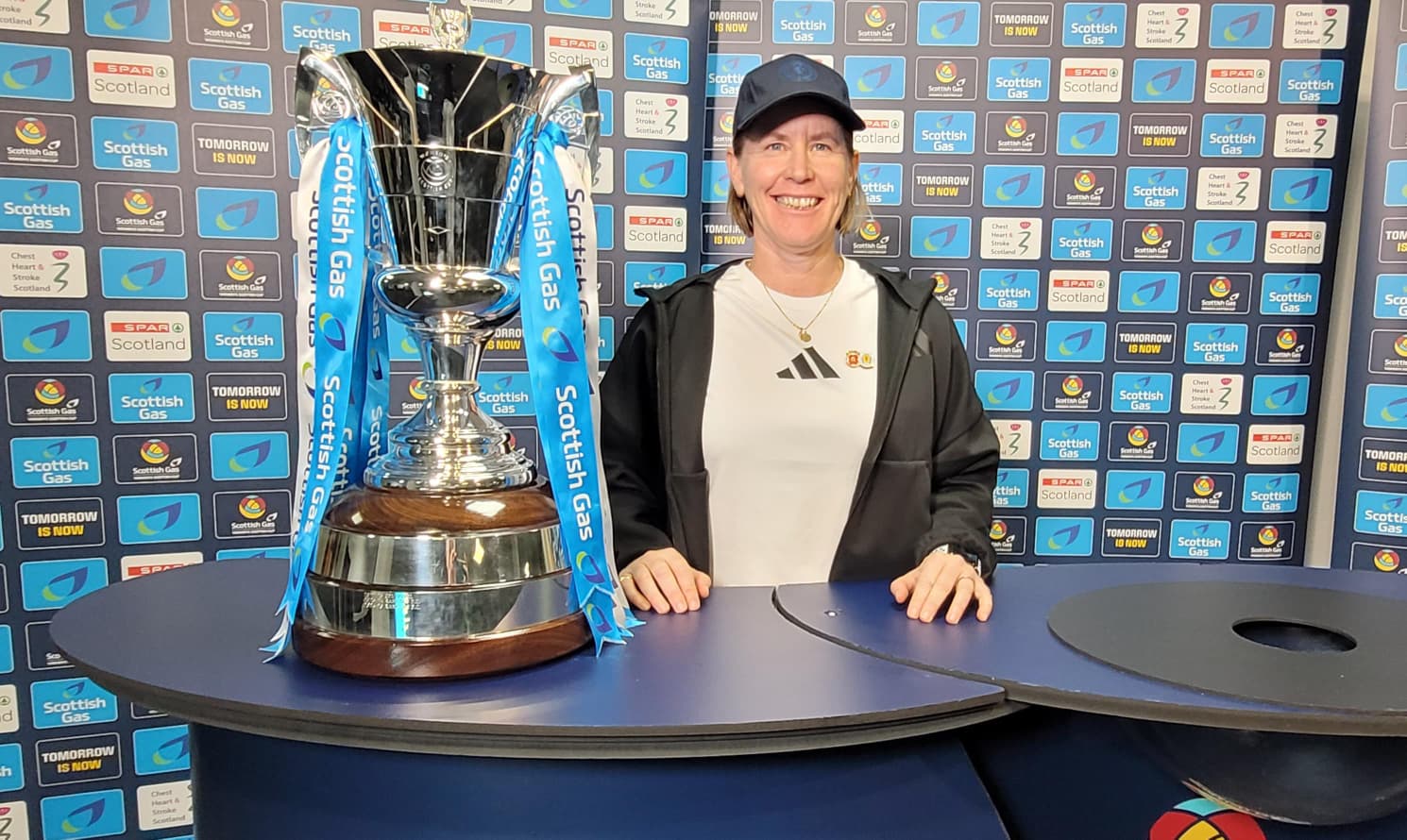 Image: Melissa Andreatta conducts the Scottish Gas Women’s Scottish Cup Round Three Draw [Migrated]