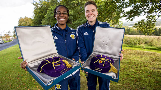 Image: Scotland centurions recognised with UEFA award [Migrated]