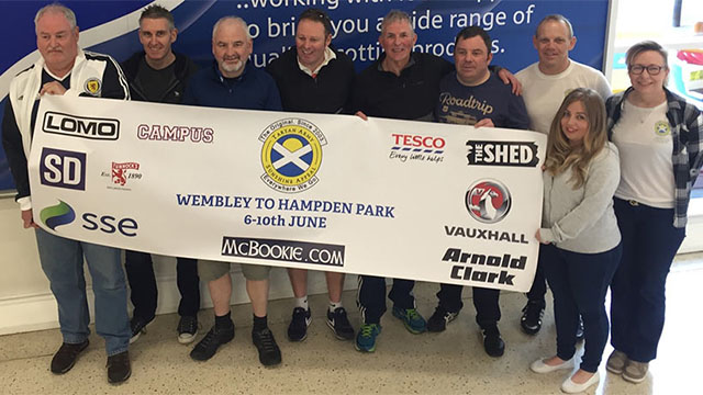 Image: Scotland fans to cycle from Wembley to Hampden [Migrated]