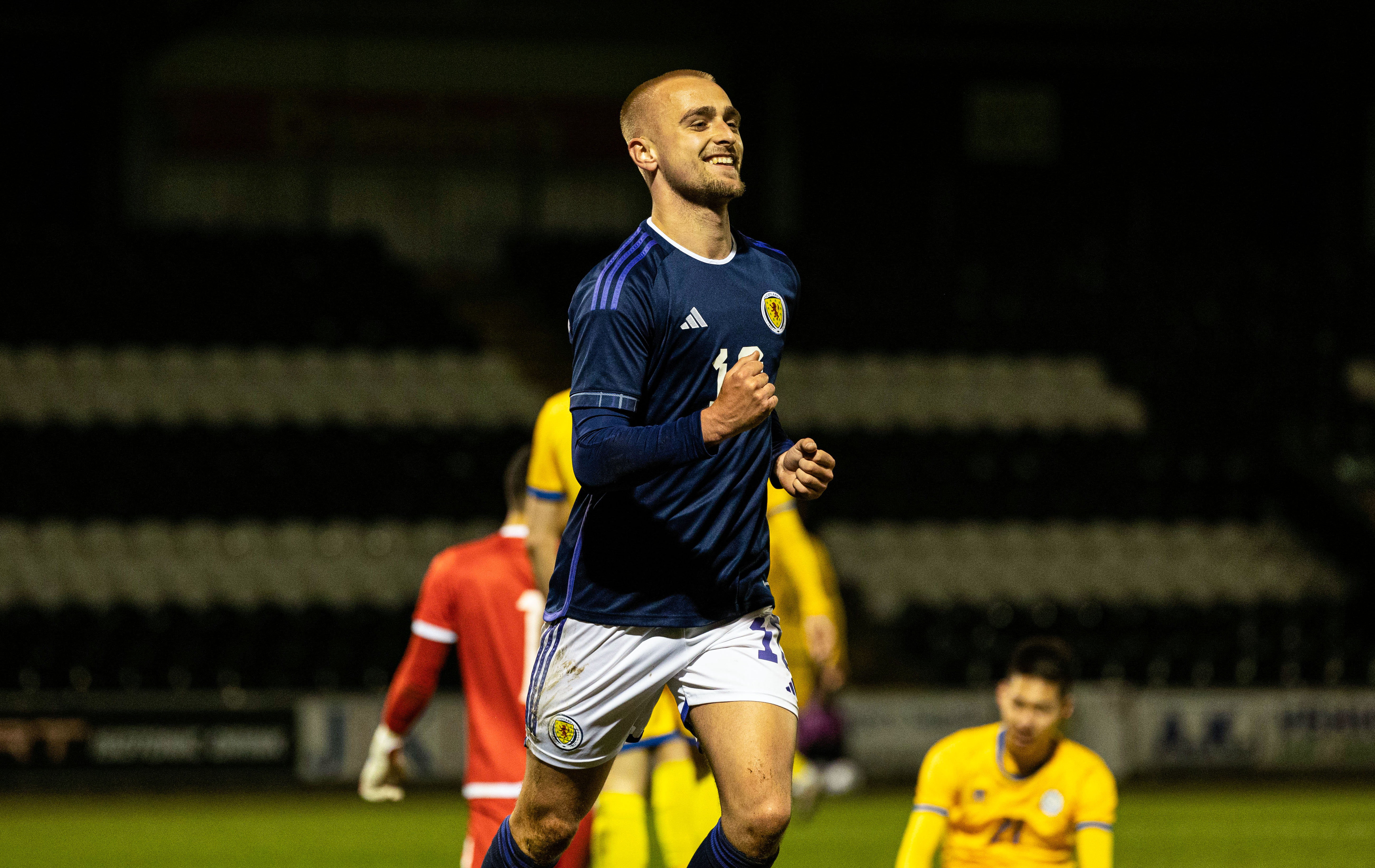 Image: Scotland Under-21s continue strong start in EURO 2025 qualifying with convincing win over Kaz