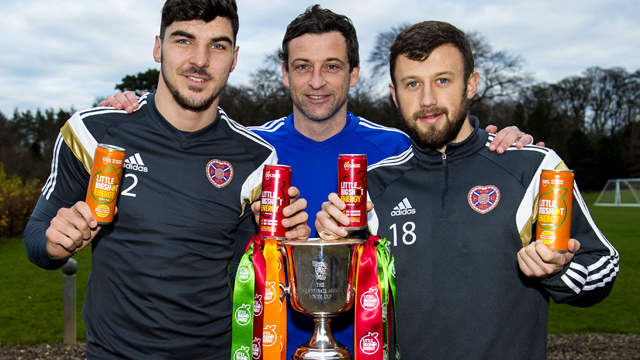 Image: Hearts stars launch Little Big Shot Youth Cup [Migrated]