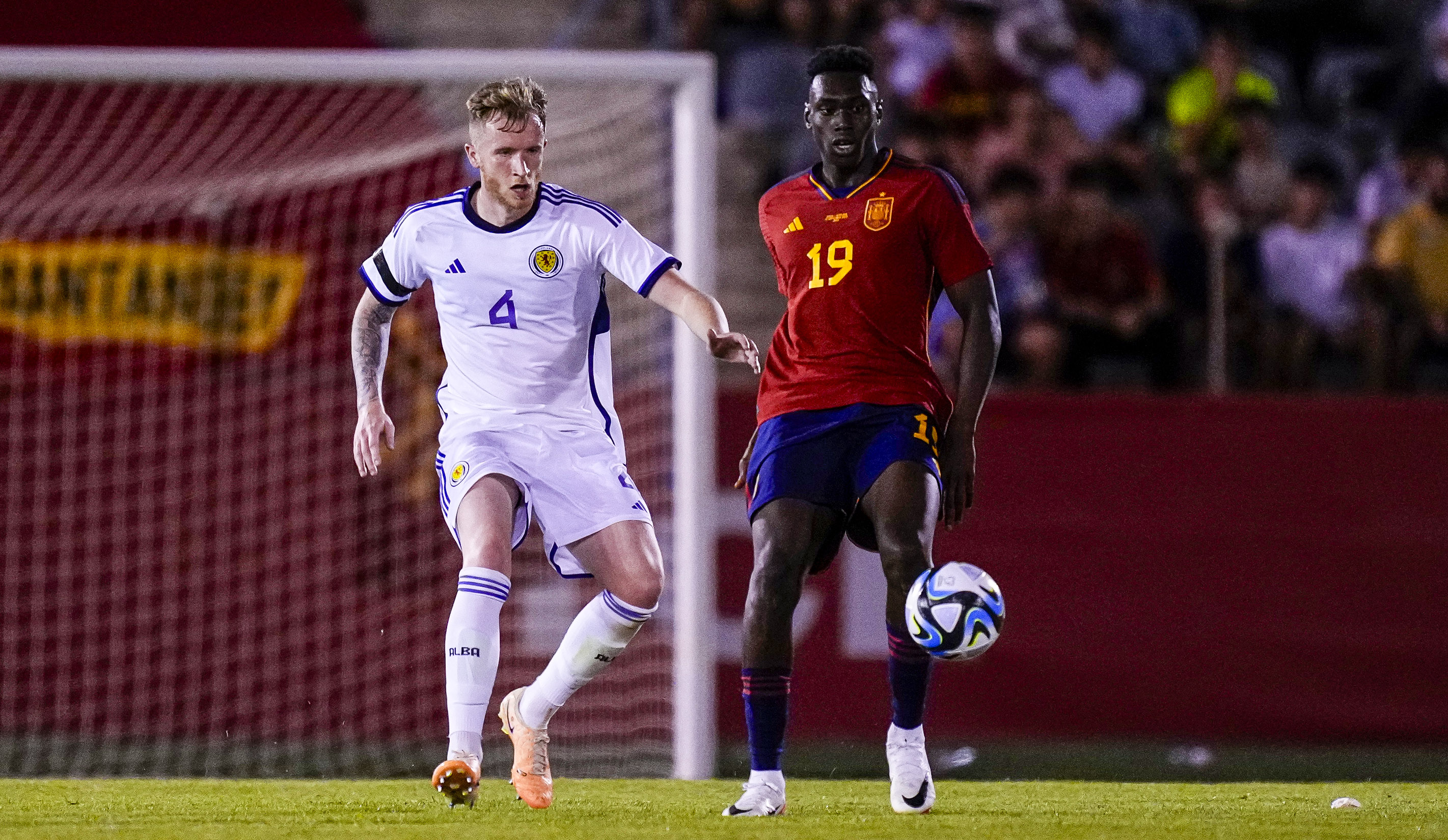 Image: Battling Scots fall to narrow defeat against Spain [Migrated]