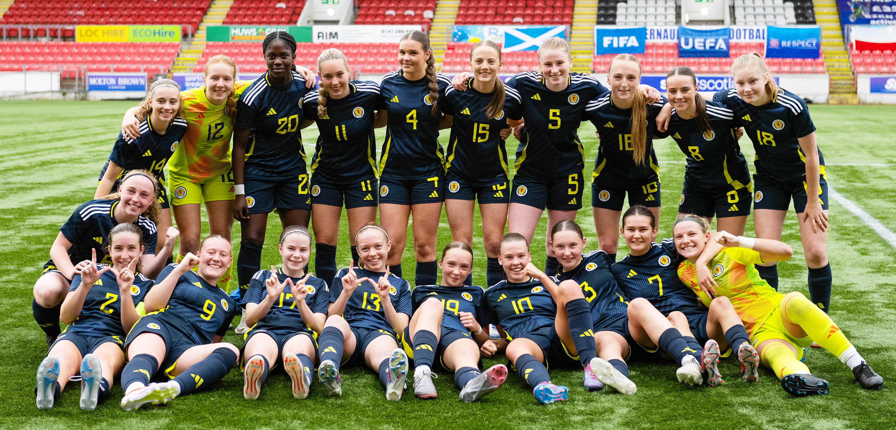 Image: Scotland Women's Under-17s end European qualifiers with third straight victory [Migrated]