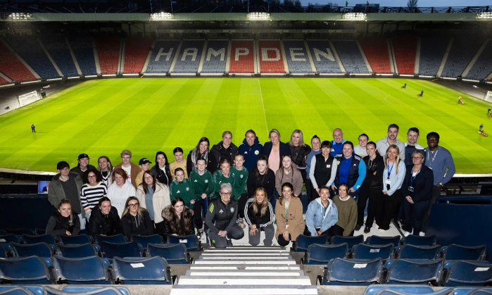 Image: Scottish FA hosts menstrual awareness workshop from the adidas Breaking Barriers Project [Mig