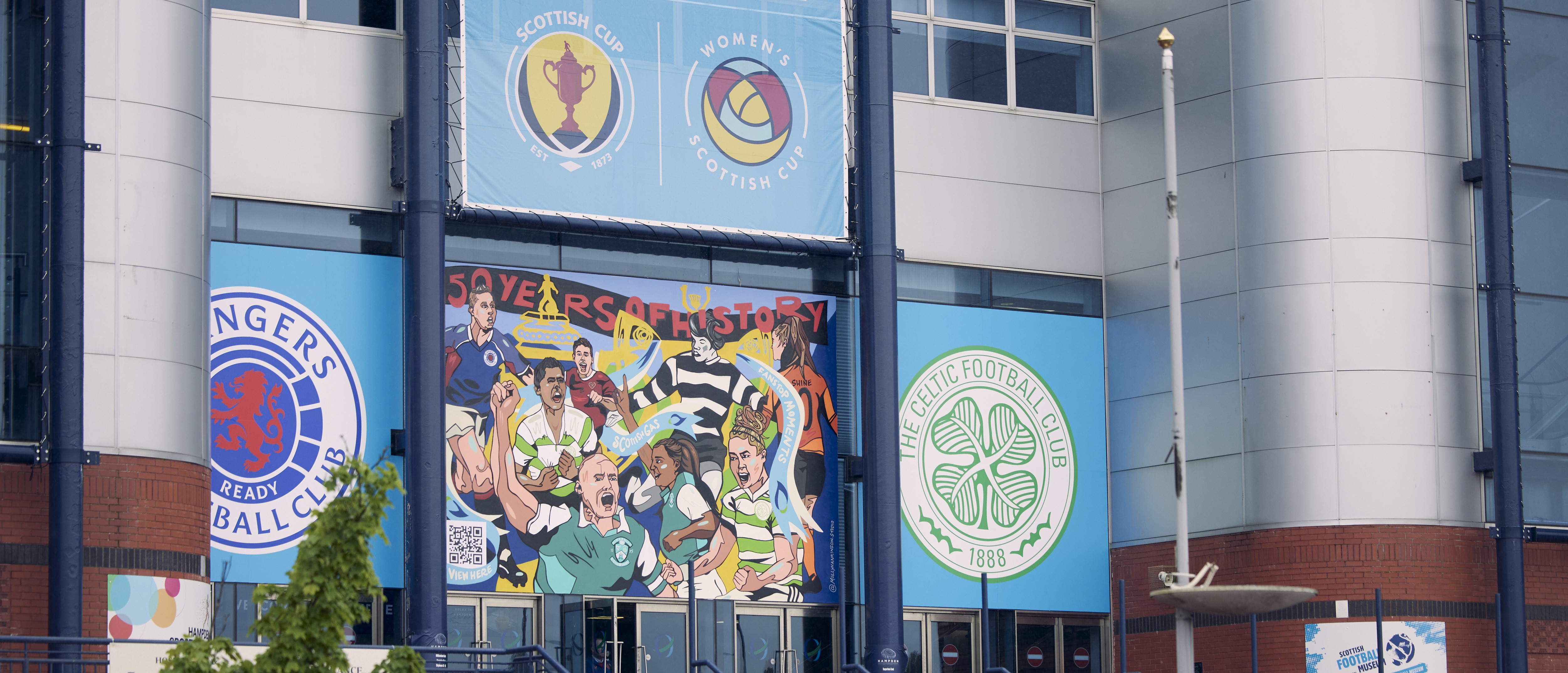 Image: Scottish Gas unveils mural at Hampden Park to celebrate 150-year history [Migrated]